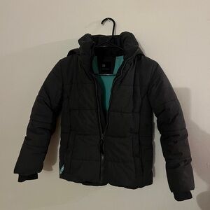 All in Motion Kids Black Puffer Jacket